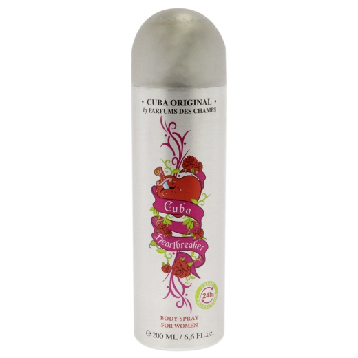 Cuba Heartbreaker By Cuba For Women - 6.6 Oz Body Spray