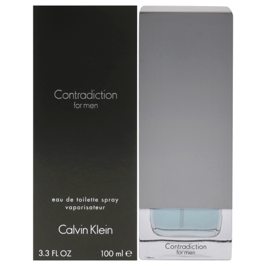 Contradiction By Calvin Klein For Men - 3.4 Oz Edt Spray