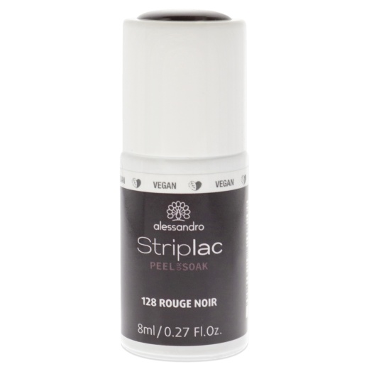 Striplac Peel Or Soak - 128 Rouge Noir Nail Polish for Women