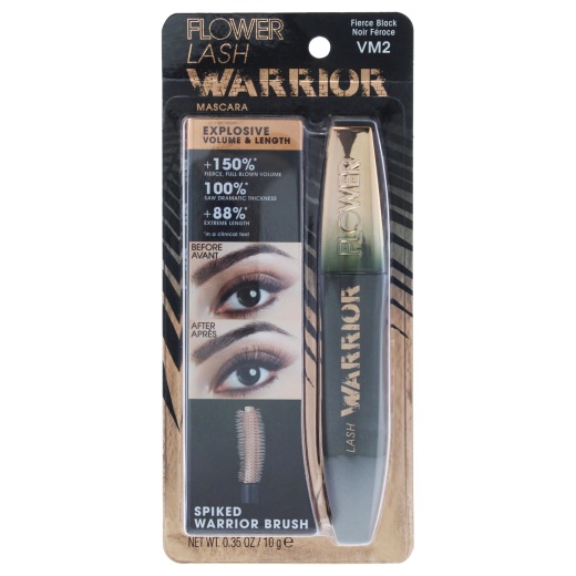 Lash Warrior Mascara - Vm2 Fierce Black by Flower Beauty