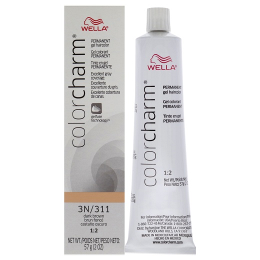 Discover the Beauty of Wella Color Charm Permanent Hair Color Gel - 3N Dark Brown