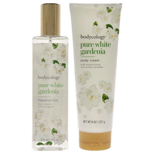 Pure White Gardenia Kit by Bodycology - 2 Pc Skincare Set for Women