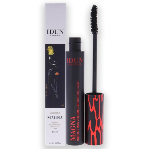 Idun Minerals Magna Mascara - 008 Black for Women