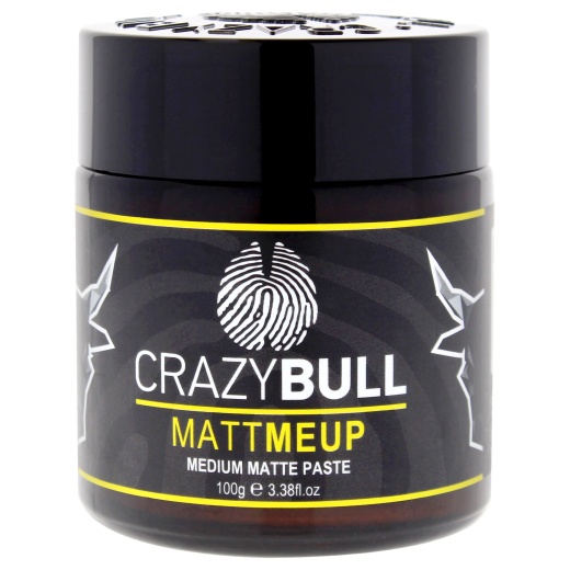 MattMeUp Paste - Medium Matte Hairstyling Solution for Men