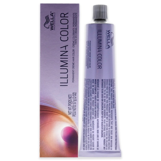 Wella Illumina Color Permanent Creme Hair Color - 5 43 Light Brown-Red Gold