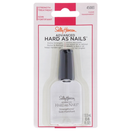 Advanced Hard As Nails with Nylon and Retinol by Sally Hansen - 0.45 Oz Nail Treatment