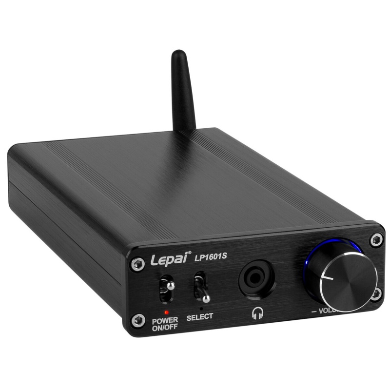 Lepai Lp1601s 200W Class D Stereo Amplifier With Bluetooth And Power Supply