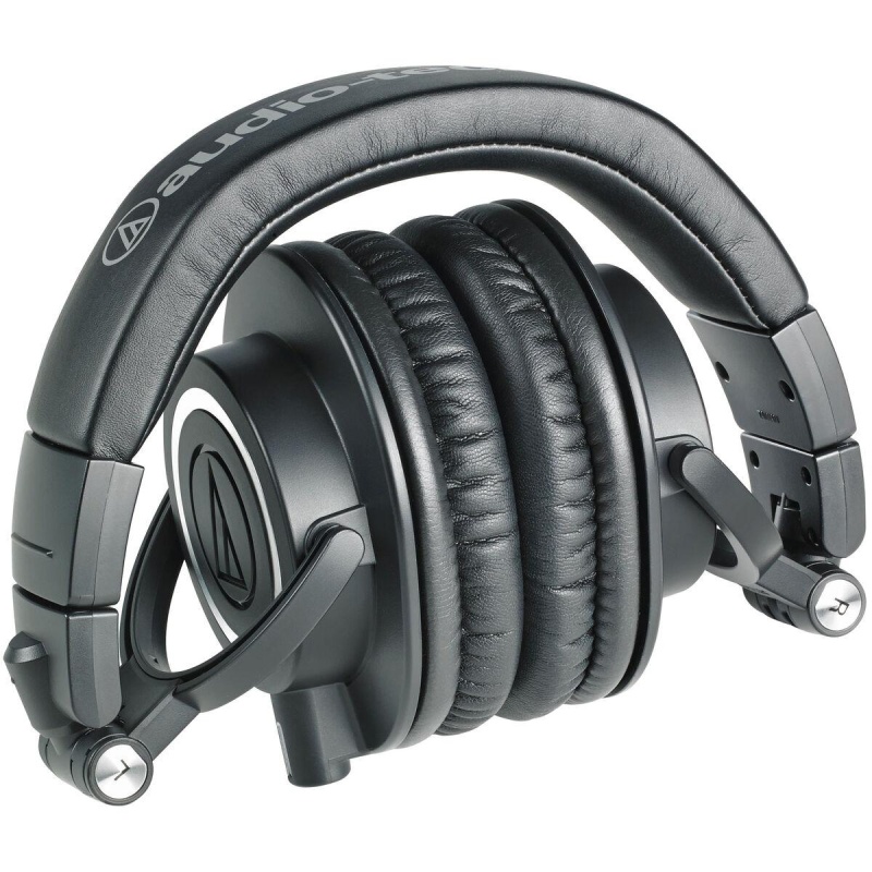 Audio-Technica Ath-M50x Professional Studio Monitor Headphones - Black