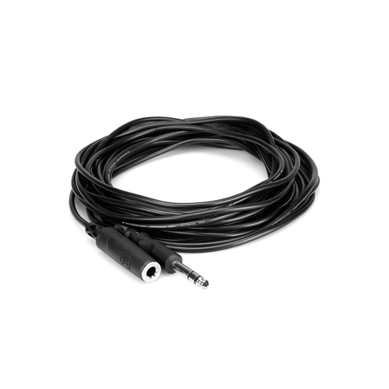 Hosa Hpe-325 1/4" Trs To 1/4" Trs Headphone Extension Cable 25 Ft