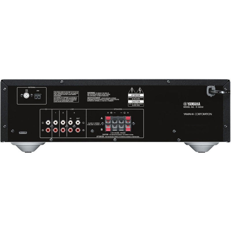 Yamaha R-S202 Stereo Receiver With Bluetooth 100 Watts Per Channel