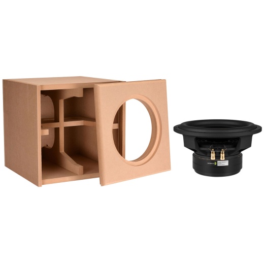 Dayton Audio 10" Reference Series Ho Subwoofer And Cabinet Bundle 600 Watts