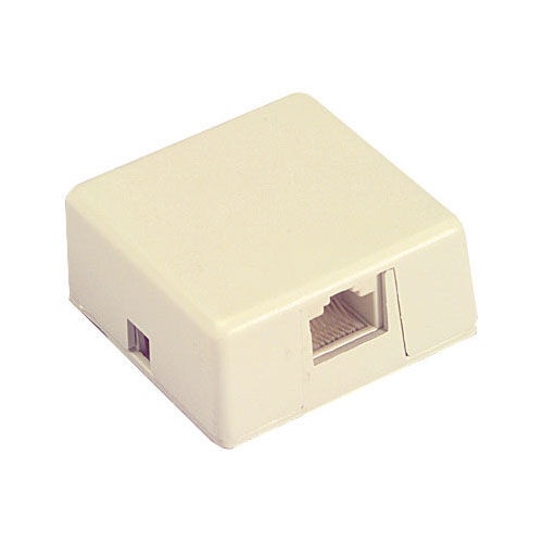 Parts Express Rj45 8C Surface Mount Computer / Telephone Jack
