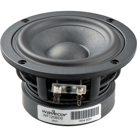 Wavecor WF120BD05 4-3/4" Balanced Drive Mid-Woofer 4 Ohm