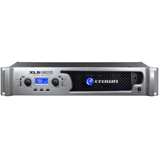 Crown XLS 1500 Power Amplifier 2 X 525W At 4 Ohms