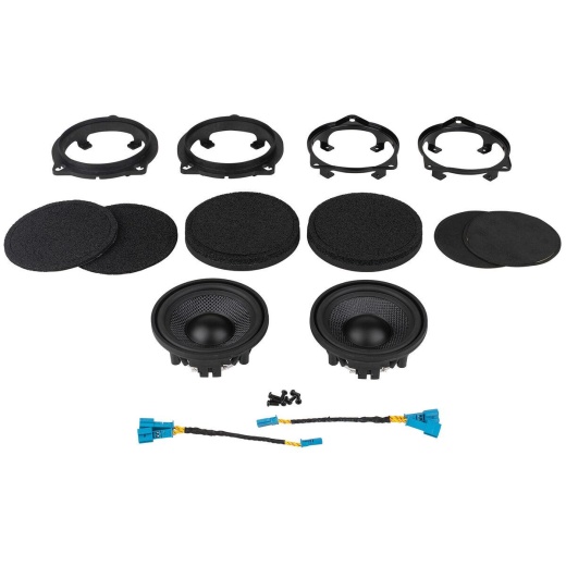 4" Glass Fiber Cone Speaker Pair Fits Most BMW Cars Models