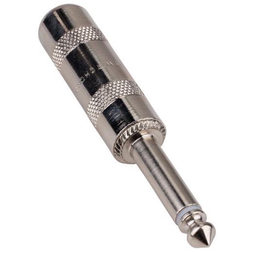 Switchcraft 285 1/4" Mono Cable Mount Male Plug with Solder Lugs