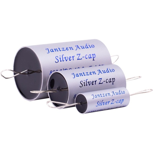 Jantzen 0682 12Uf 800V Silver Z-Cap Crossover Capacitor