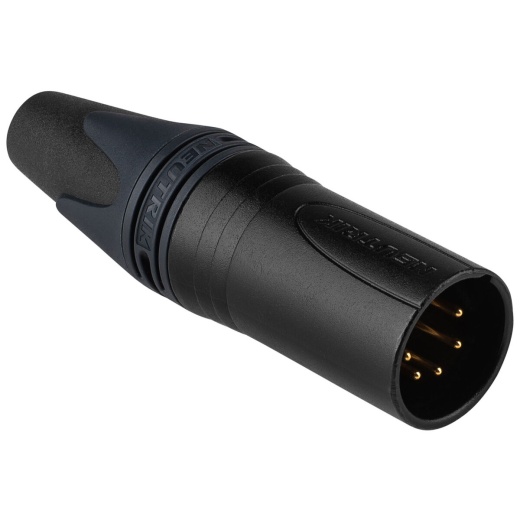 Neutrik Nc5mxx-B 5-Pin Xlr Male Cable Connector