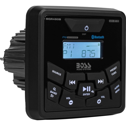 Boss MGR450B Weatherproof Mechless Gauge 240W Multimedia Player