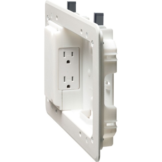 Arlington Industries TVL508 Shallow Wall Depth Low Profile TV Box
