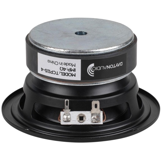 Dayton Audio Tcp115-4 4" Treated Paper Cone Midbass Woofer 4 Ohm