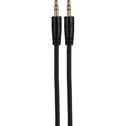 3.5mm Stereo Male to Male Audio Cable Dual Shielded with Gold Plated Connectors 12 Ft