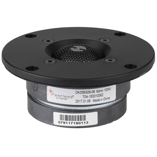 Peerless DA25BG08-06 1" Aluminum Dome Tweeter 6 Ohm