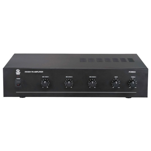 Pyle PCM60A 100 Watt Power Amplifier W/25 & 70 Volt Output