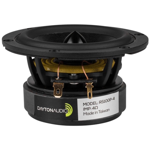 Dayton Audio Rs100p-4 4" Reference Paper Woofer 4 Ohm