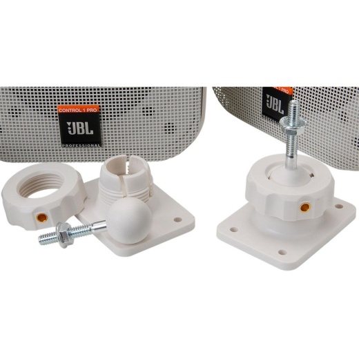 JBL Control 1 Pro-W 5-1/4" 2-Way Shielded Speaker Pair White