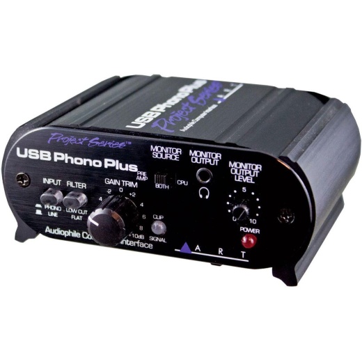 Art USB Phono Plus Project Series Phono Preamp With USB Interface
