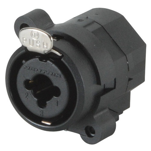 Neutrik Ncj10fi-S Combo Connector XLR 1/4" Stereo Jack Switching Gnd