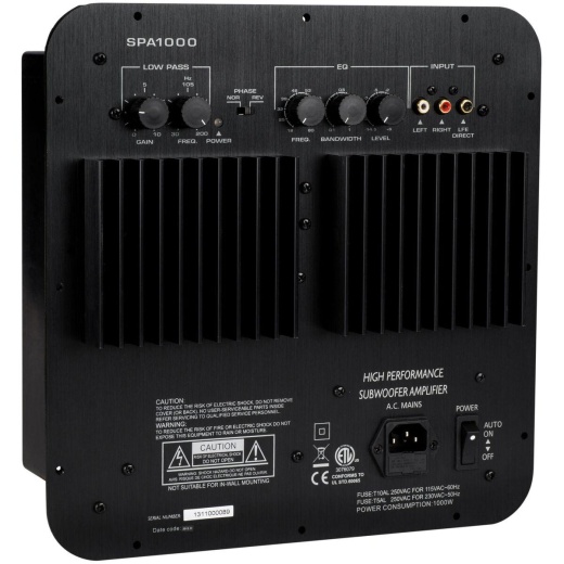 Dayton Audio SPA1000 1000W Subwoofer Plate Amplifier