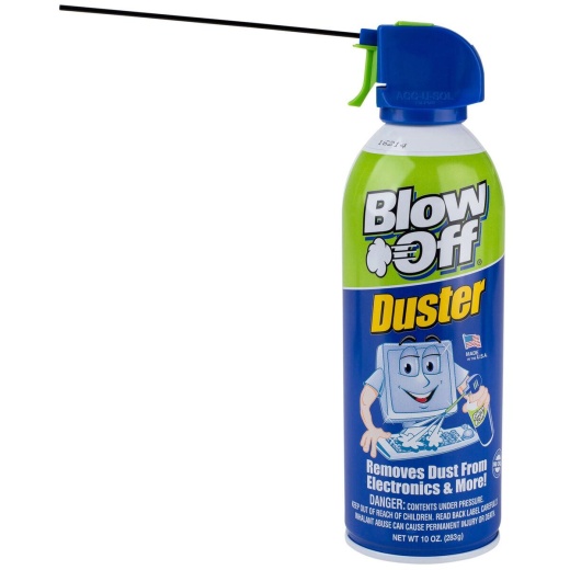 Max Pro Blow Off Duster Can Of Air 10 Oz - Removes Dust And Debris