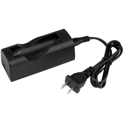 Single Slot Li-Ion Battery Charger for 18650 3.7V Rechargeable Battery