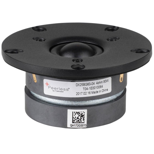Peerless Dx25bg60-04 1" Silk Dome Tweeter 4 Ohm
