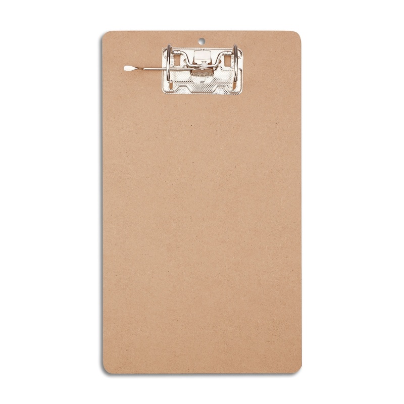 Staples Archboard Wood Clipboard, Legal Size, Brown (44295)