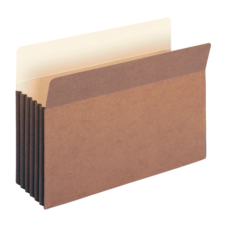 Smead Tuff Redrope File Pockets, 5-1/4" Expansion, Legal Size, Brown, 10/Box (74390)
