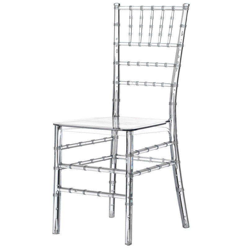 Modern Acrylic Stackable Chiavari Dining Chair