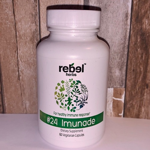 Rebel Herbs Organic Imunade Vegetarian Capsules - 60 Count