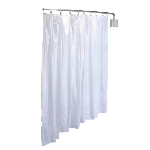 R&B Wire Antimicrobial Wall Mount Privacy Screen
