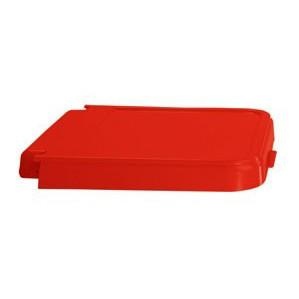 R&B Wire Abs Crack Resistant Replacement Lid, Red