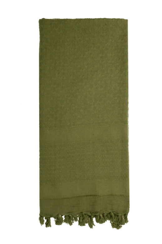 Rothco Solid Color Shemagh Tactical Desert Keffiyeh Scarf Color: Olive Drab/Size: One Size