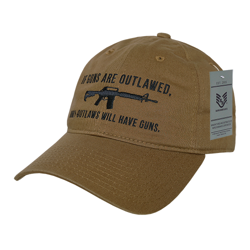 Relaxed Graphic Cap, Outlaw, Coyote
