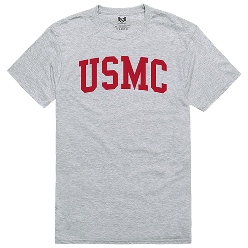 Game Day Tee, Marines, H.Grey, l