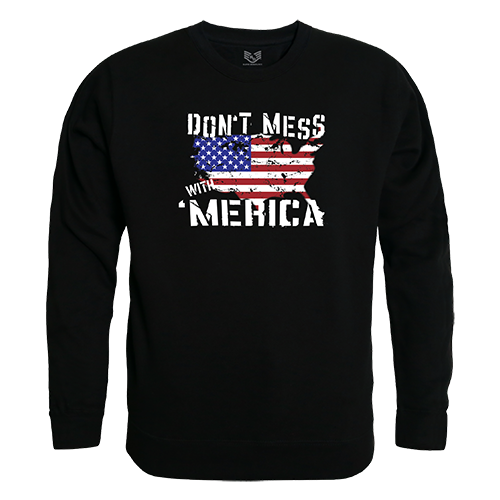 Graphiccrewneck, Dt Mess With Am, Blk, m