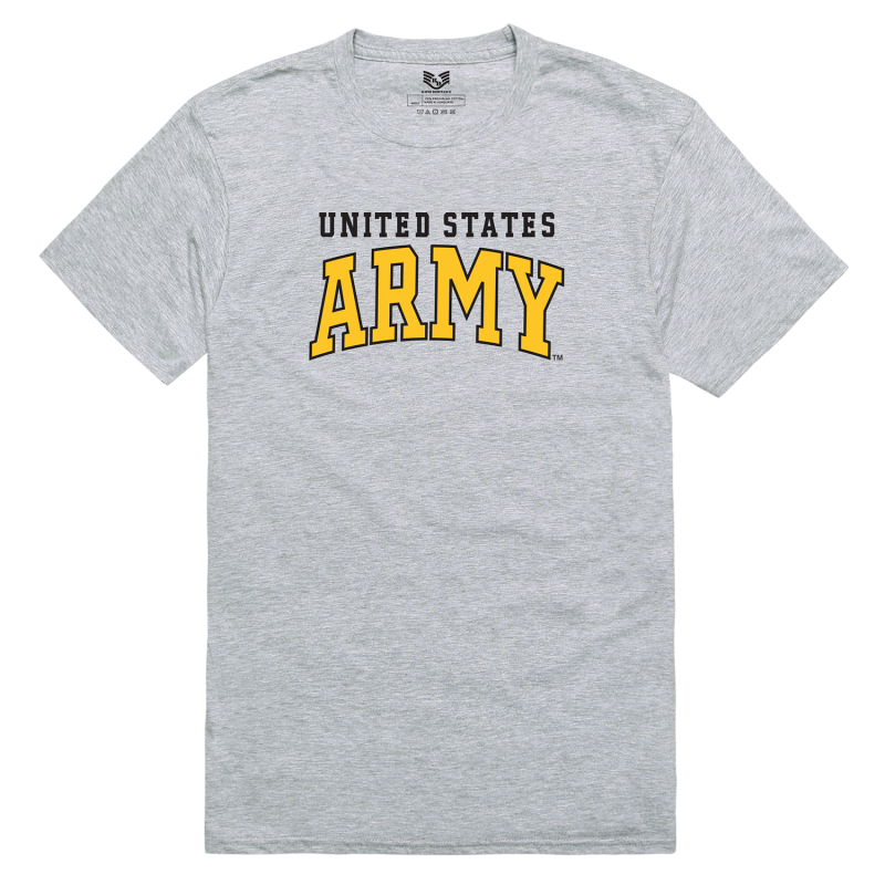 Relaxed Graphic T's, Army 1, H.Grey, Xl
