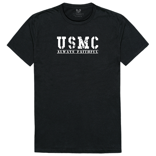 Military Graphic T, Faithful 3, Blk, s