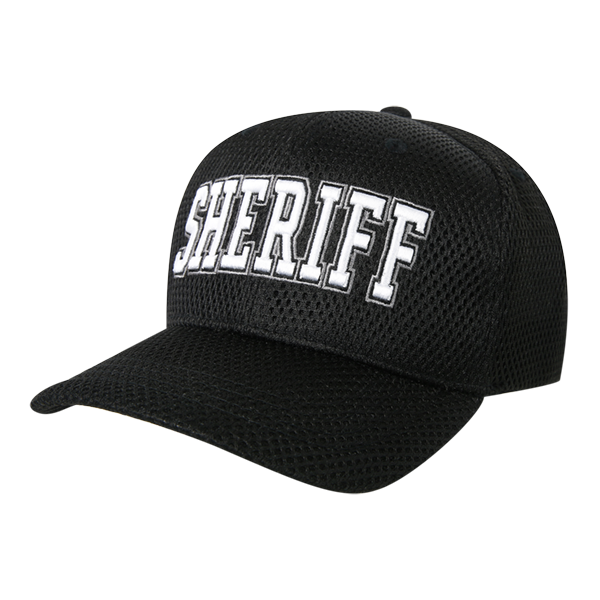 Air Mesh Public Safety Caps,Sheriff, Blk