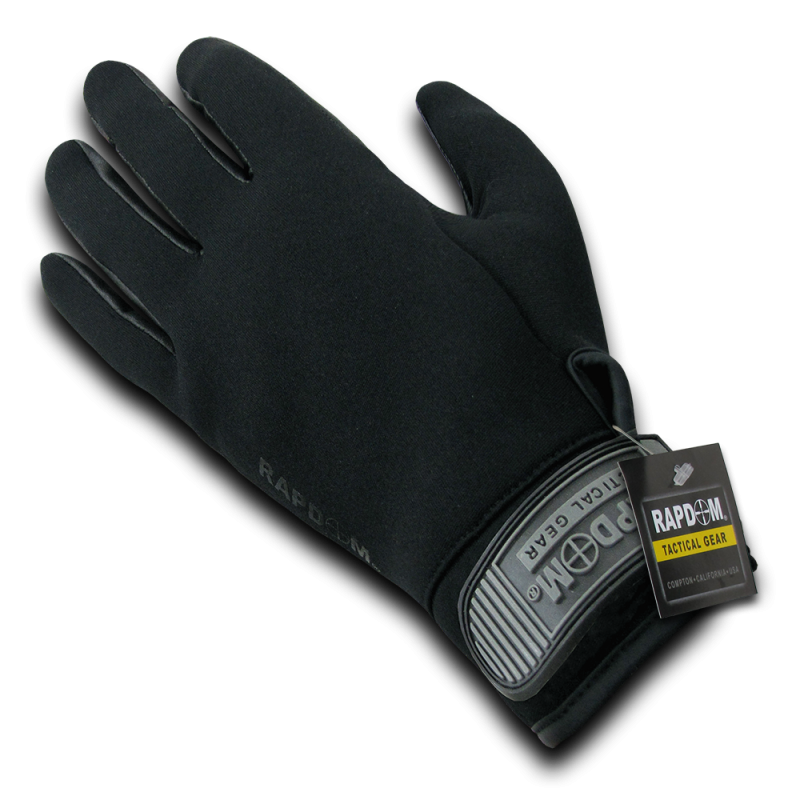 Neoprene Patrol Glove, Black, s